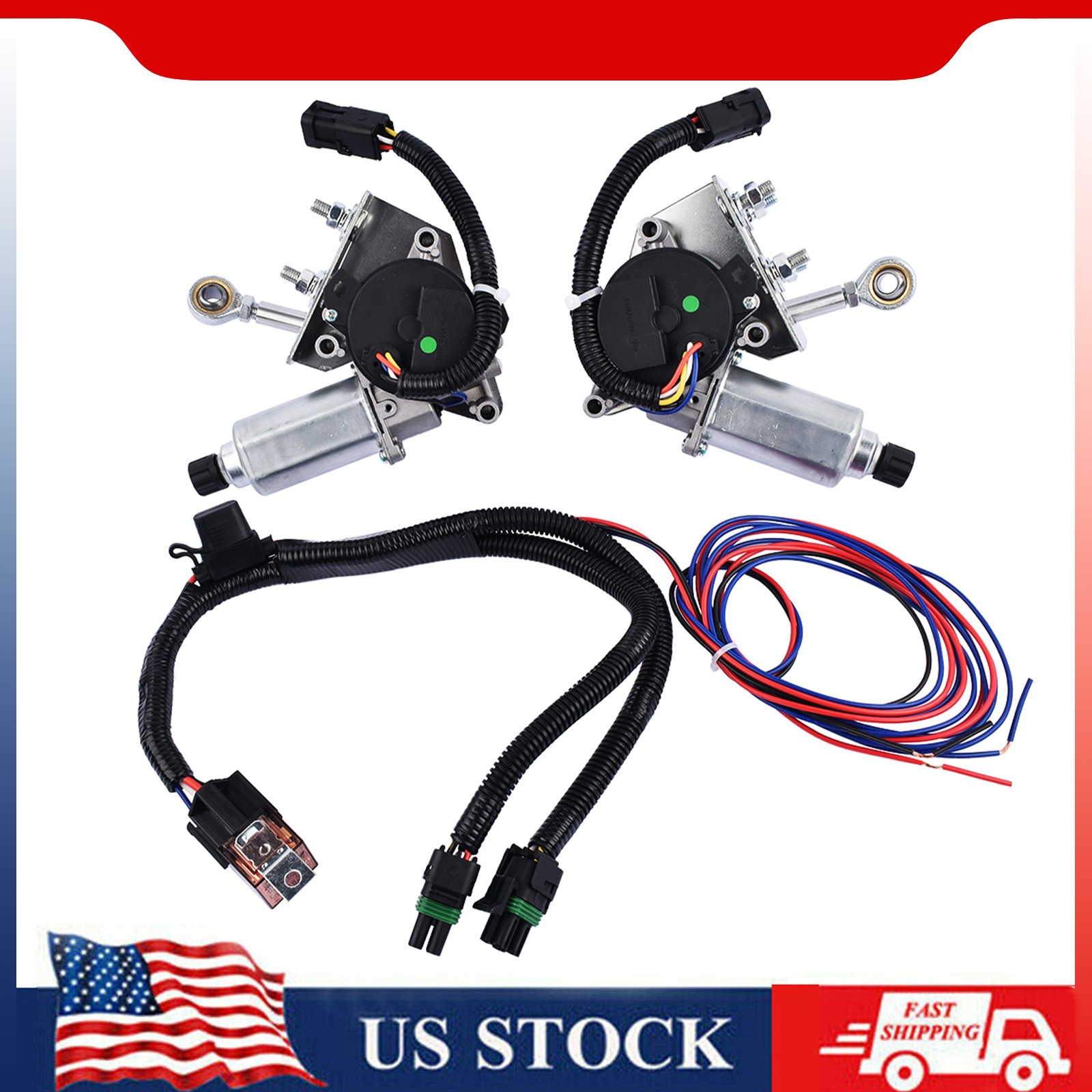 914015 Electric Headlight Motor Conversion Kit Fits Chevy C3 Corvette 1968-1982