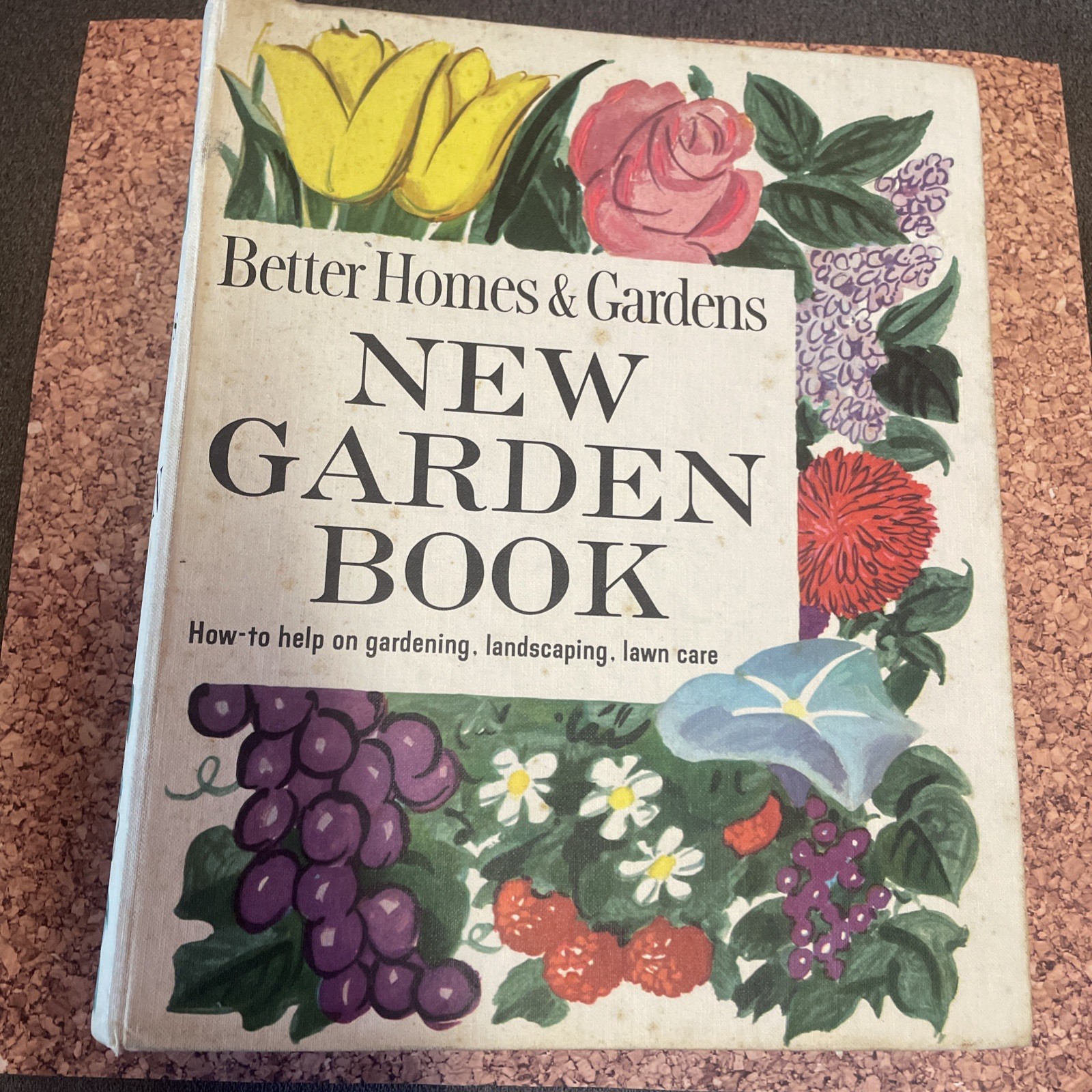 Vintage 1961 Better Homes & Gardens New Garden Book Ring Binder Hardcover