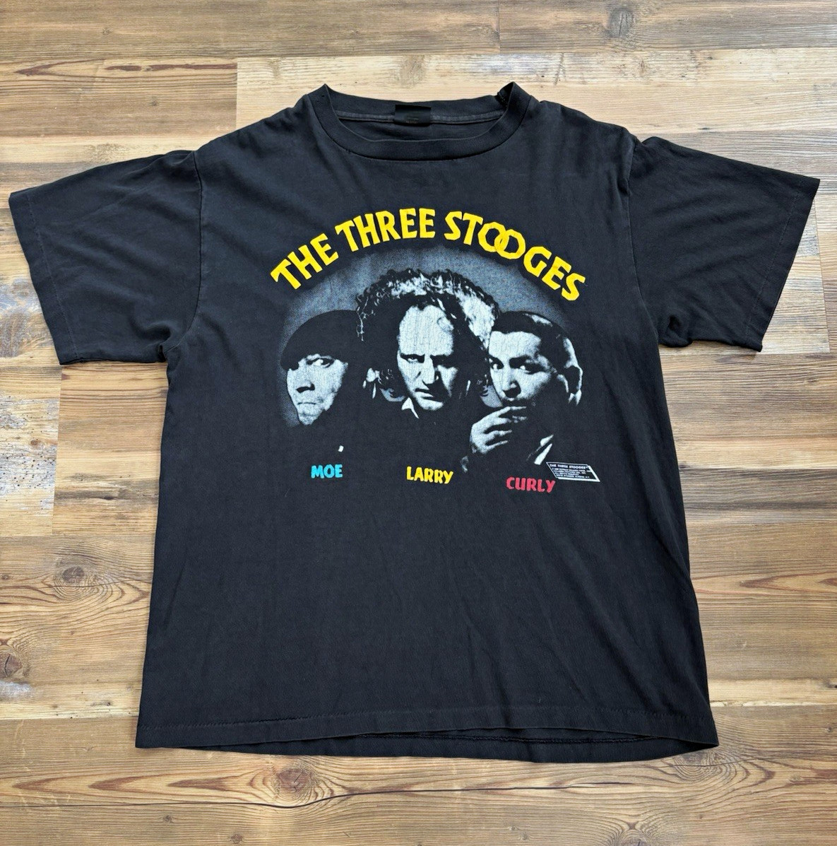 Vintage Single Stitch 80’s The Three Stooges Shirt (Size Large)