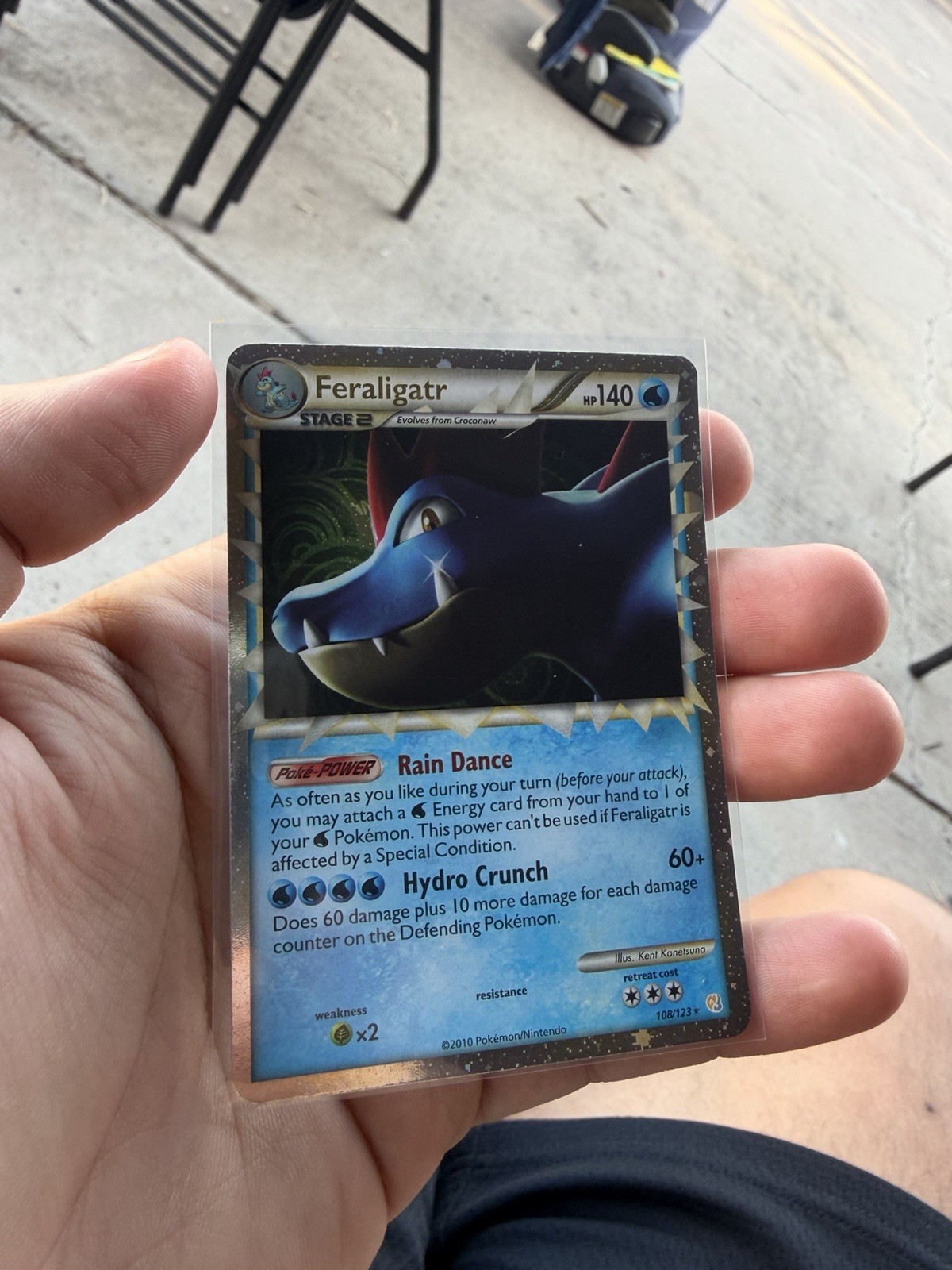 Feraligatr (Prime) 108/123 Heartgold & Soulsilver Holo