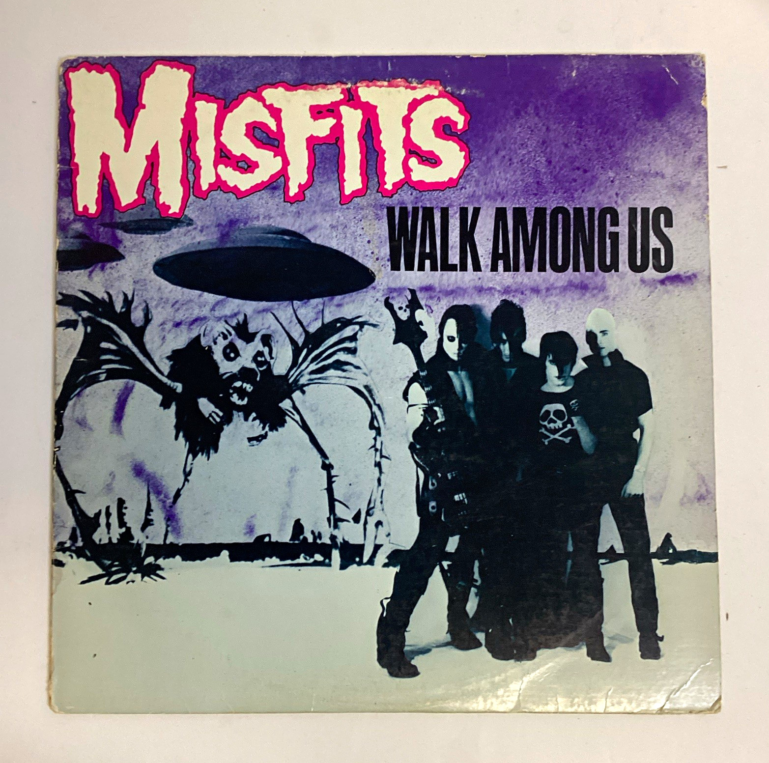 Misfits Walk Among Us Ruby JRR 804 vinyl, LP purple pink cover Misfits Walk Among Us Ruby JRR 804 vinyl, LP purple pink cover