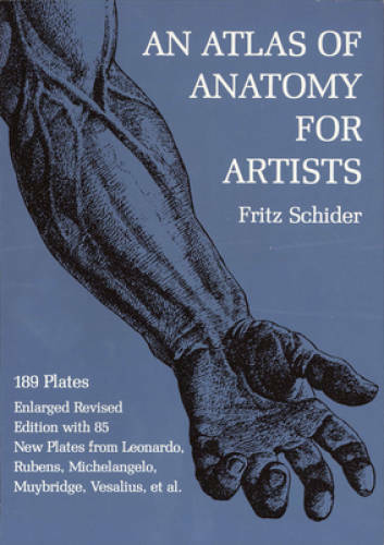 An Atlas of Anatomy for Artists (Dover Anatomy for Artists) - Paperback - GOOD