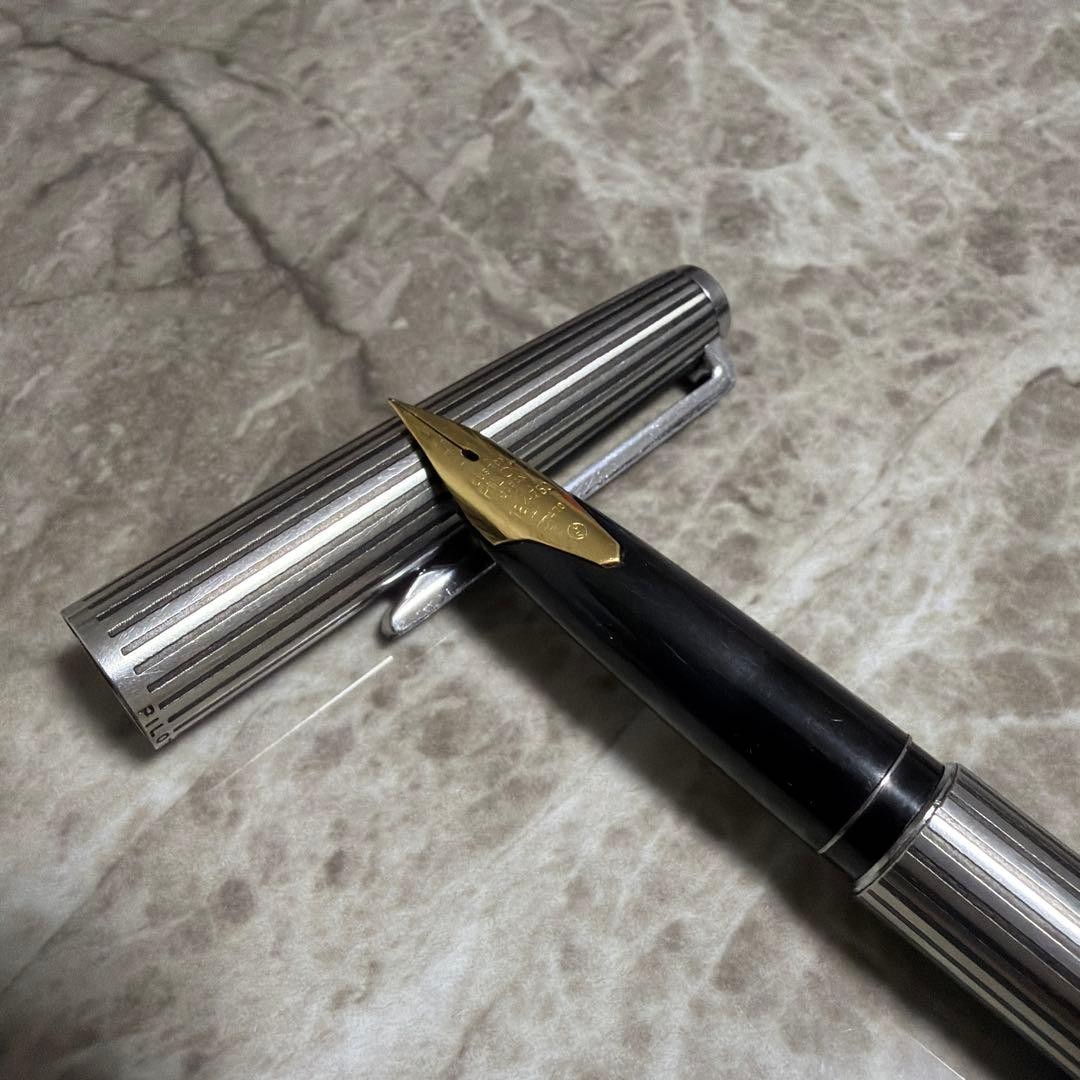 PILOT First Generation Custom Stripe Fountain Pen 18K-750