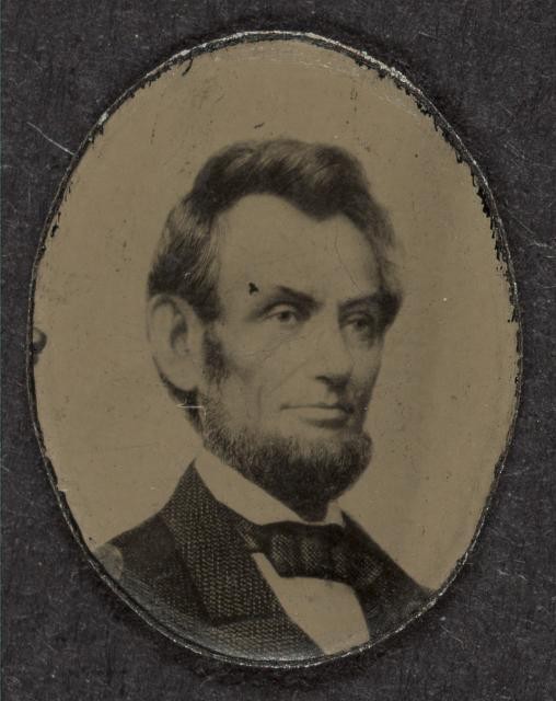 Photo:Abraham Lincoln 1864 Presidential Campaign Button Portrait