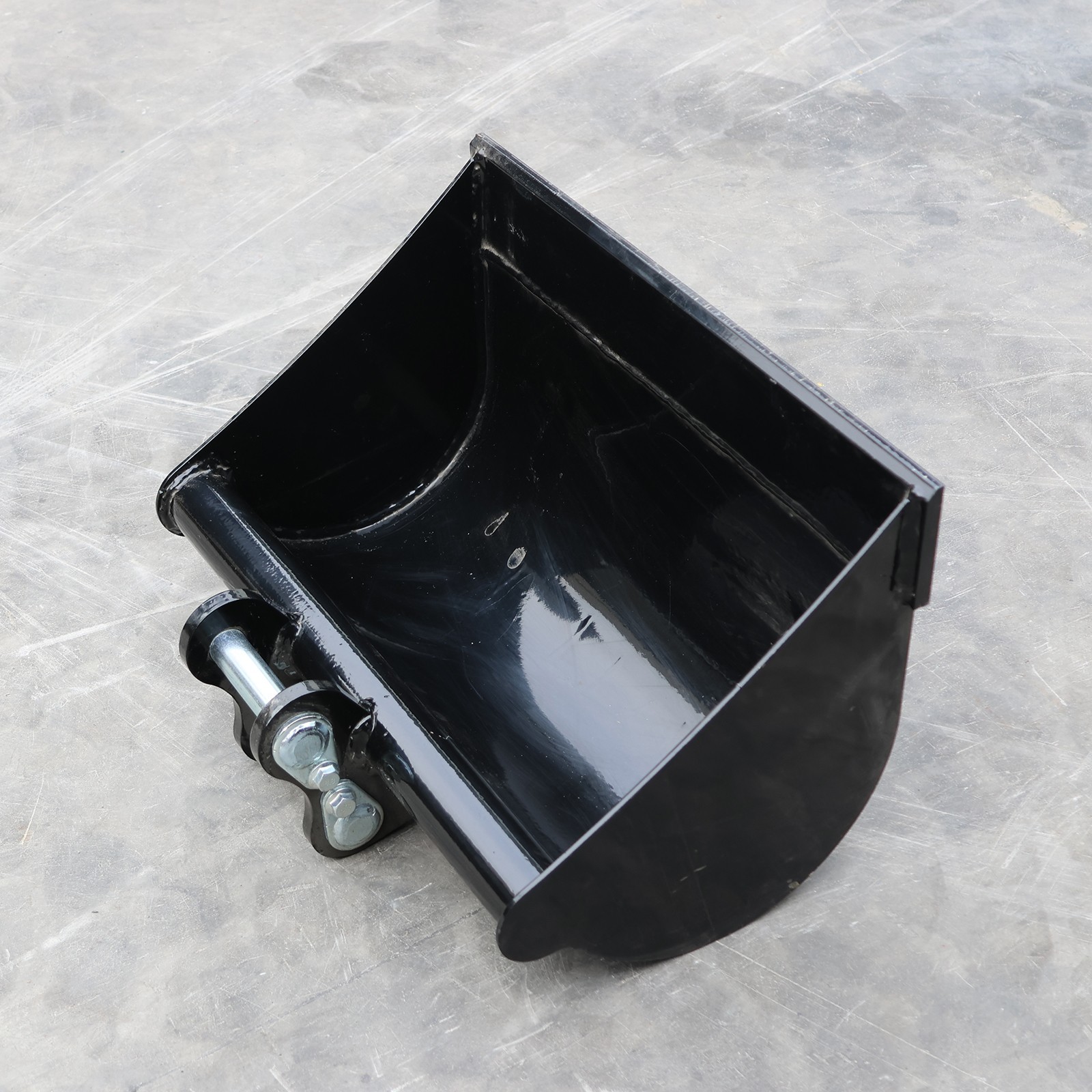500mm Plain Mud Bucket w/Pins for 0.8‑1.5 Ton Mini Excavator Digging Attachment
