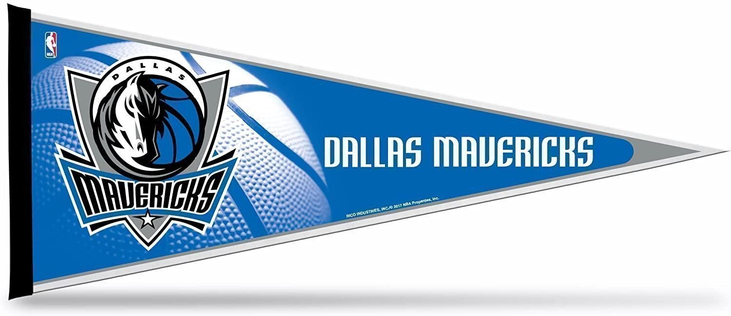 Dallas Mavericks Felt Pennant 12x30 Dallas Mavericks Felt Pennant 12x30