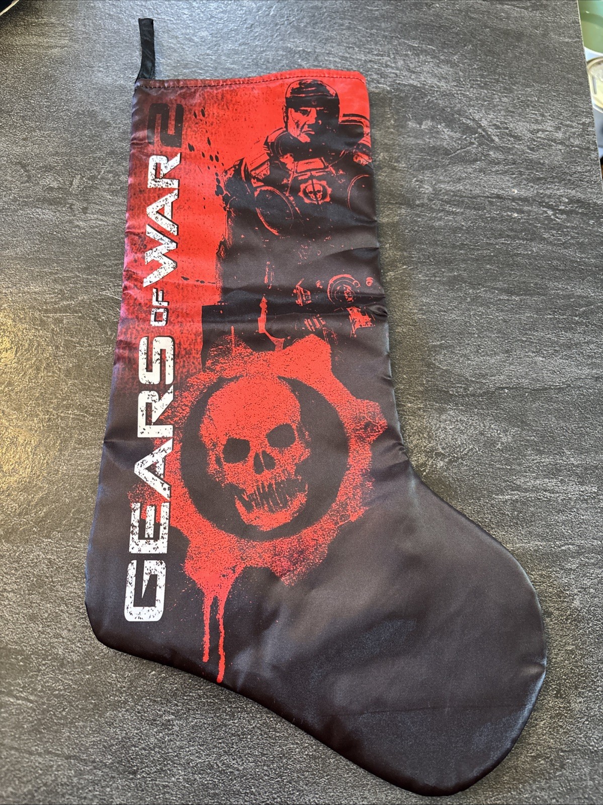 Rare NECA Gears of War 2008 Christmas Stocking Video Game Themed Limited Edition