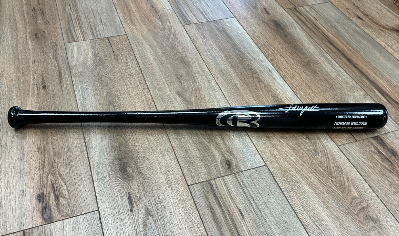 Adrian Beltre (H.O.F. \'24) Autographed Authentic Cooperstown Bat TRISTAR CERT