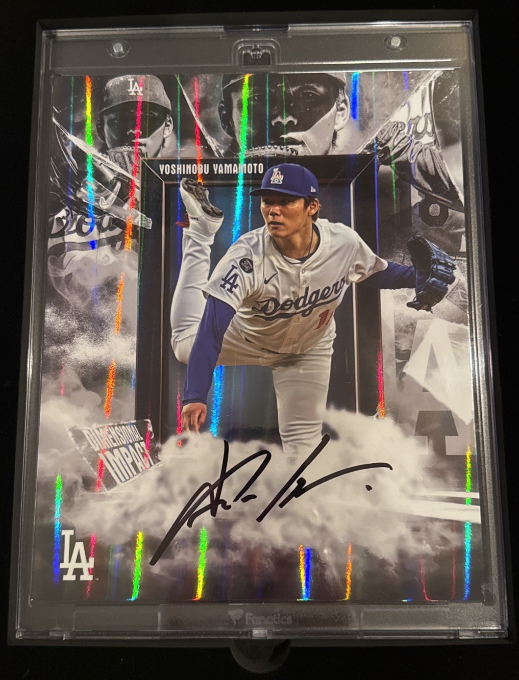 2026 Yoshinobu Yamamoto Autographed 8\