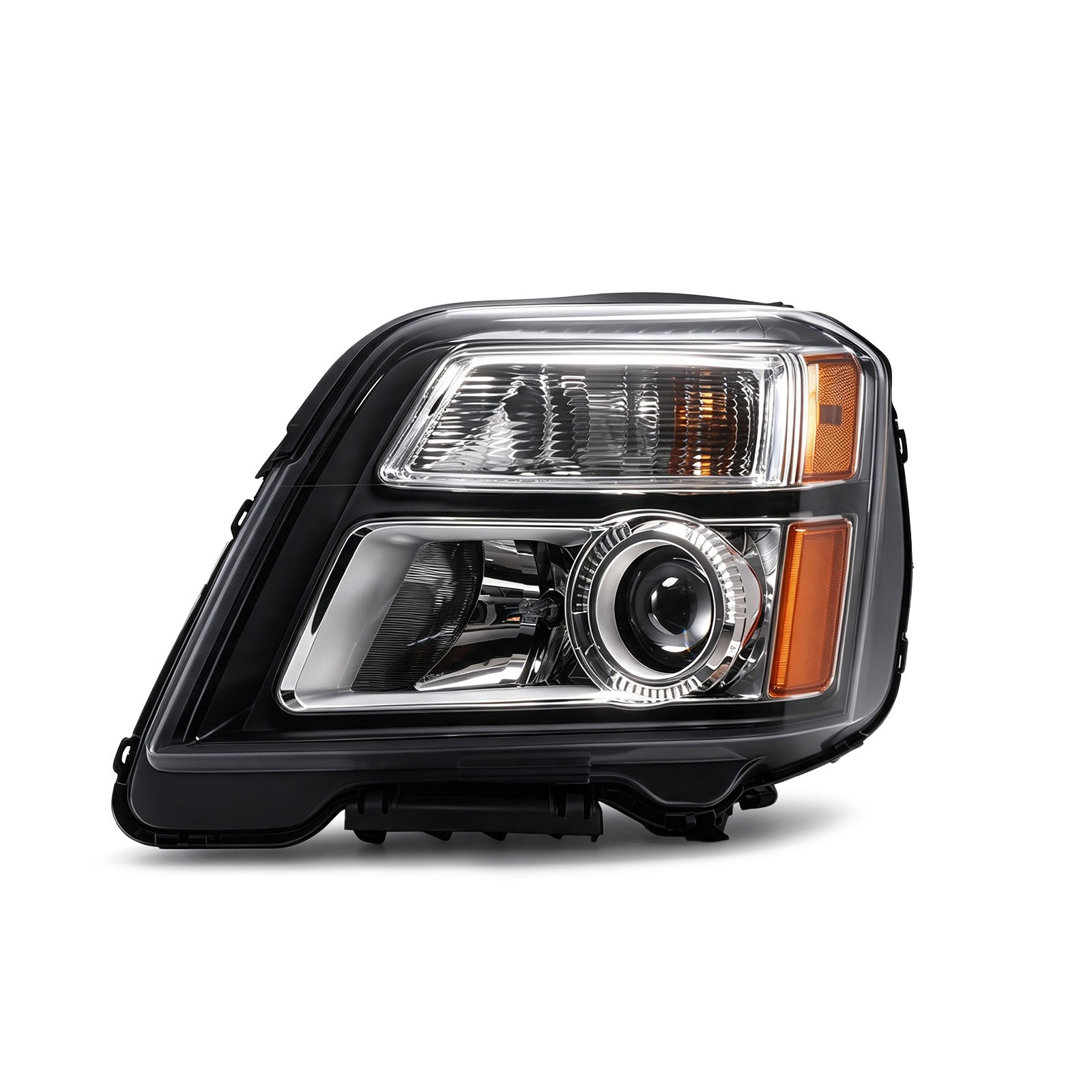 Fit For GMC Terrain Denali 2013 2014 2015 Headlight Black Bezel Driver Left Side Fit For GMC Terrain Denali 2013 2014 2015 Headlight Black Bezel Driver Left Side