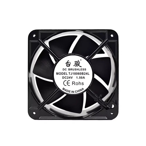 1PCS TJ18060B24L DC24V 1.5A 18060 18cm Metal Aluminium Frame Cooling Fan