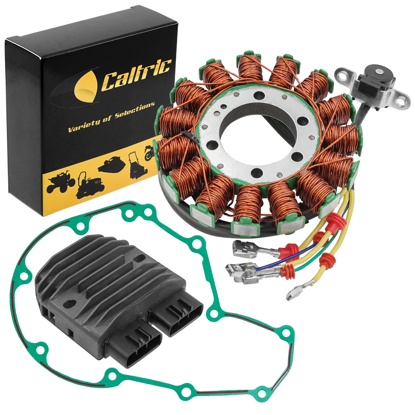 Stator Regulator Rectifier And Gasket For Honda SXS700M4 Pioneer 700-4 2014-2024 Stator Regulator Rectifier And Gasket For Honda SXS700M4 Pioneer 700-4 2014-2024