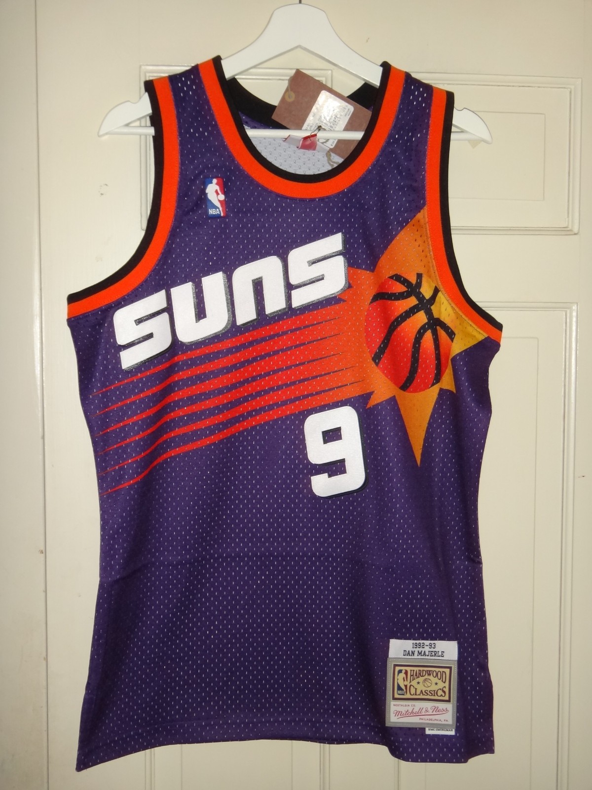 Men\'s Dan Majerle 1992-93 Mitchell & Ness Phoenix Suns HWC Swingman Jersey NWT