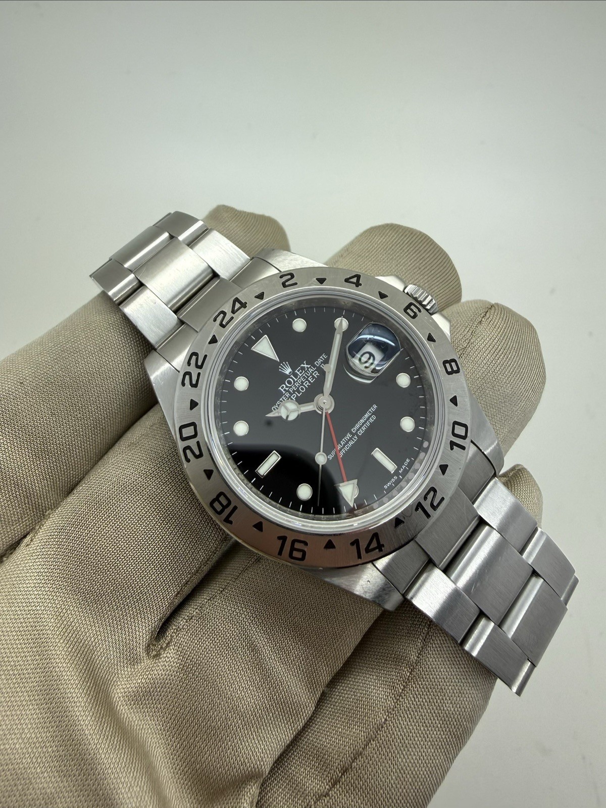 2011 Rolex Explorer II Black Dial Scrambled Random Serial 3186 Mov Rehaut 16570