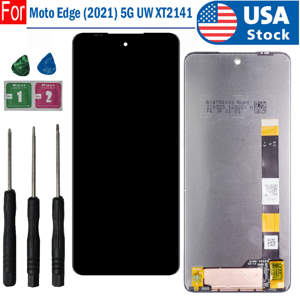 A++Replace For Motorola MOTO Edge 5G UW 2021 XT2141-1 LCD Touch Screen Digitizer