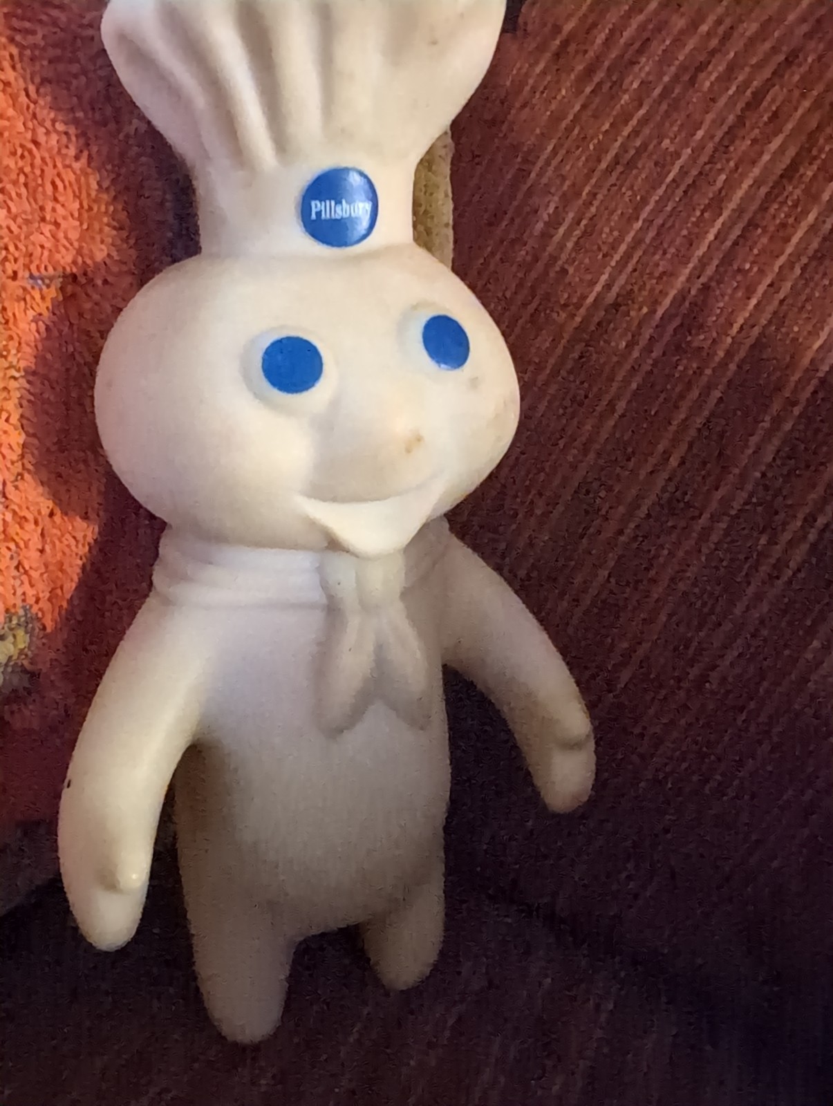 1971 Pilsbury Doughboy, Has some slight staining, Great Condition for being 47 1971 Pilsbury Doughboy, Has some slight staining, Great Condition for being 47