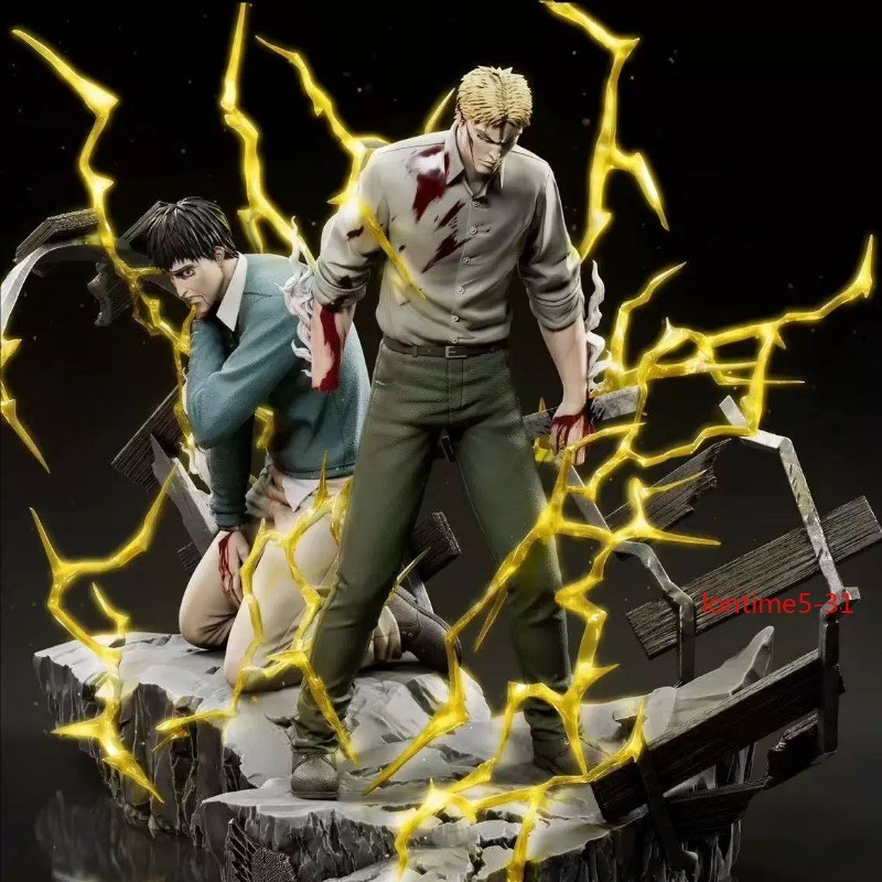 1/6 Attack on Titan Reiner Braun Bertholdt Hoover 17.3in Statue Figure Model Toy 1/6 Attack on Titan Reiner Braun Bertholdt Hoover 17.3in Statue Figure Model Toy