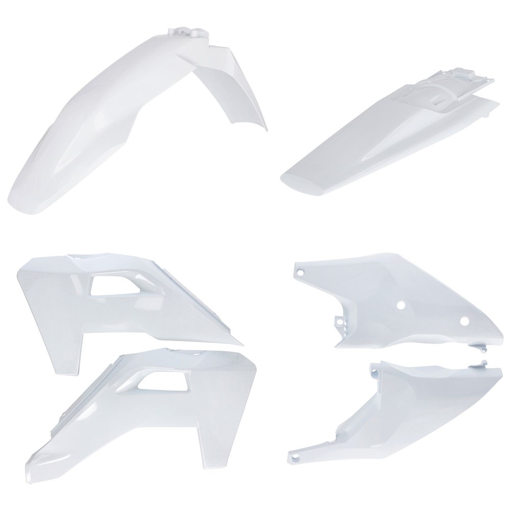 Acerbis Complete Plastic Kit Set White 2986836811