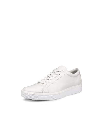 219203-01007 ECCO WOMEN\'S SOFT 60 PREMIUM SNEAKERS WHITE SIZE 6.5