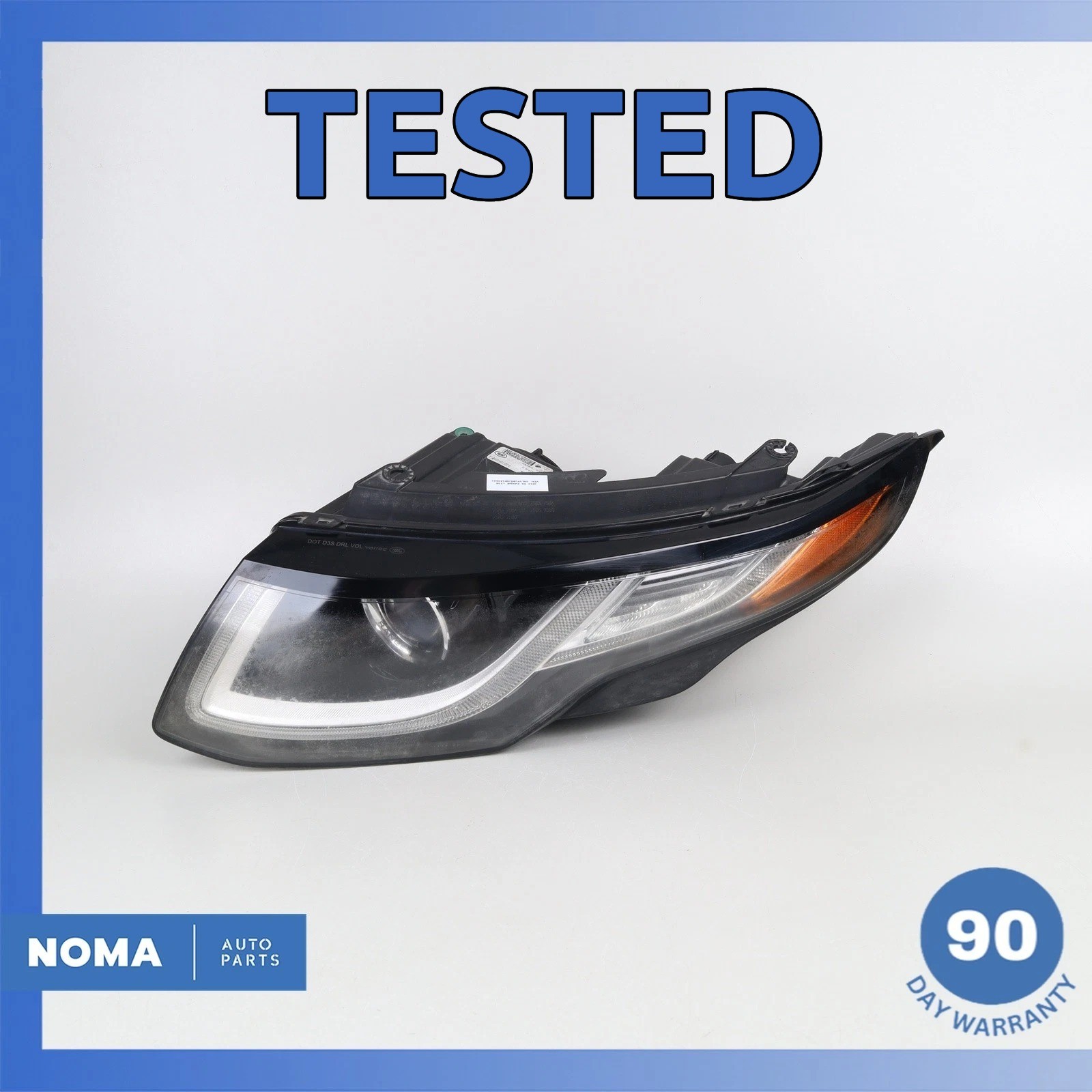 16-19 Range Rover Evoque L538 Left Headlight Lamp Light Bi-Xenon NON-AFS OEM 16-19 Range Rover Evoque L538 Left Headlight Lamp Light Bi-Xenon NON-AFS OEM