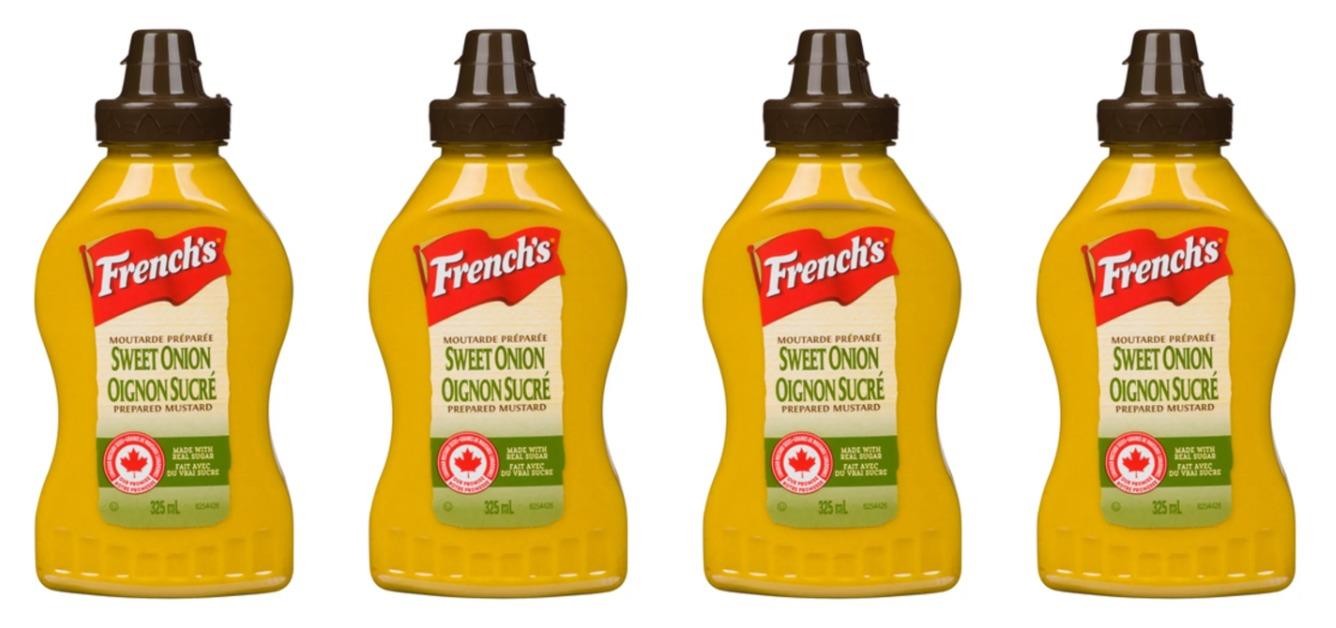 French\'s Mustard Sweet Onion 325 ml (4 Pack)
