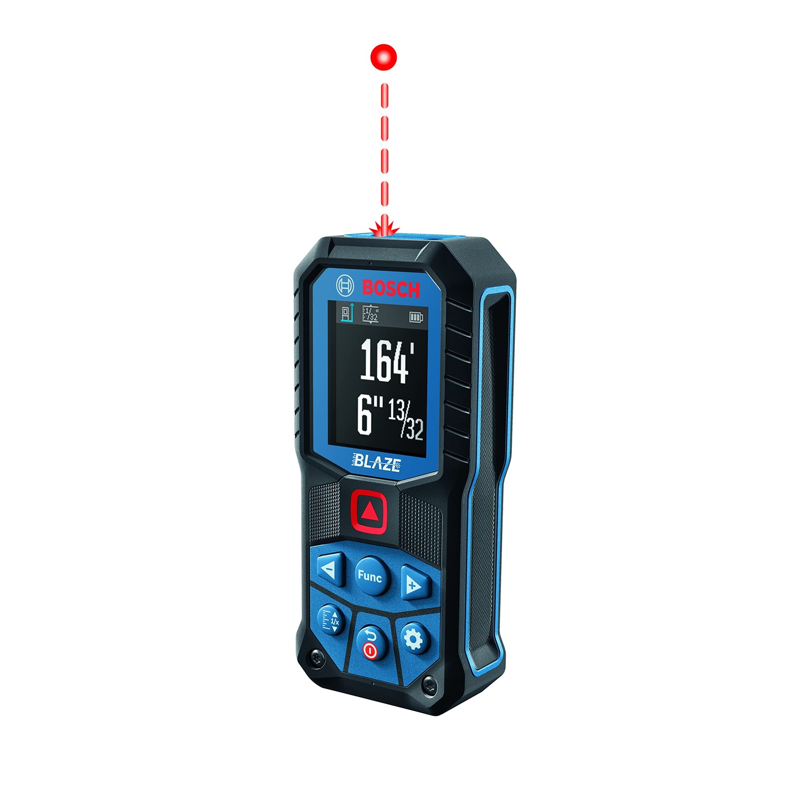 BOSCH GLM165-22 165 Ft Blaze Laser Distance Measure, One Size, [\'Black\']