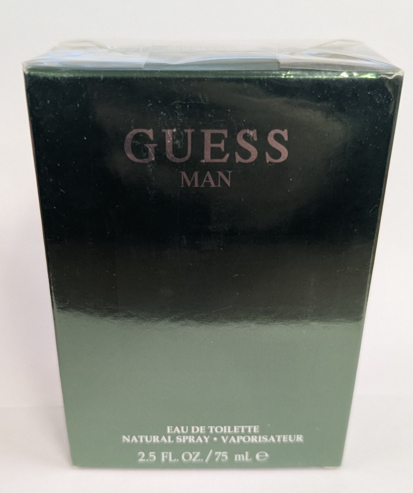 1pc GUESS MAN EAU DE TOILETTE SPRAY 2.5fl oz NEW IN BOX SEALED