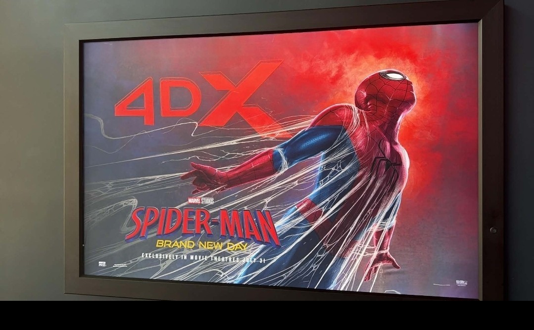 SPIDERMAN BRAND NEW DAY Original Movie Vinyl Cloth BANNER 2026 5 X 9 Ft RARE