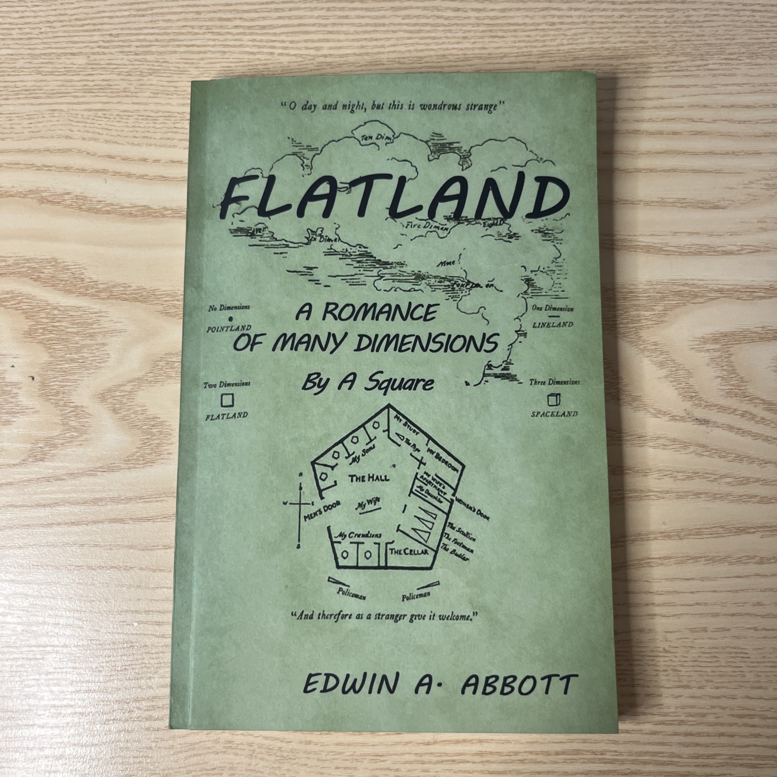 Flatland : A Romance of Many Dimensions (by a Square) by Edwin A. Abbott