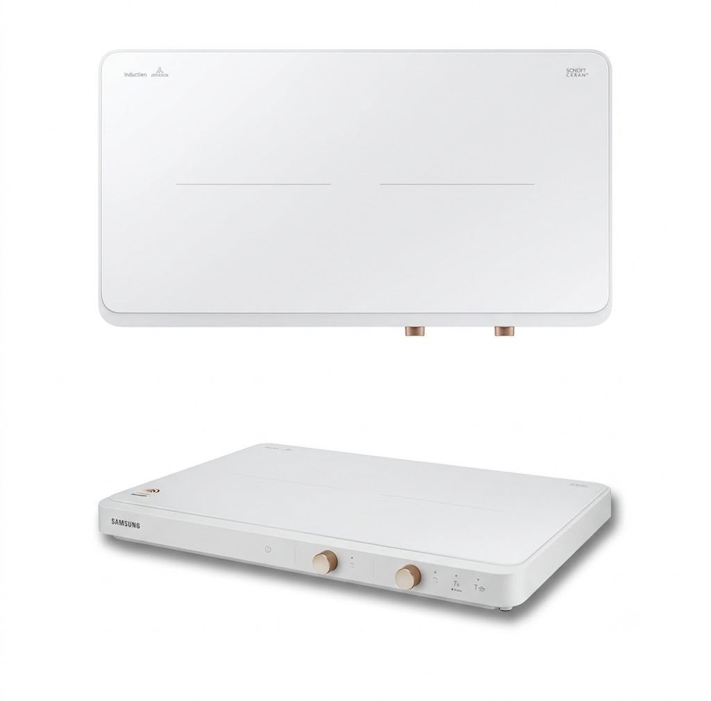 SAMSUNG The Plate Induction2 Cooktop White NZ60R7703PW Power Booster 220V 60Hz