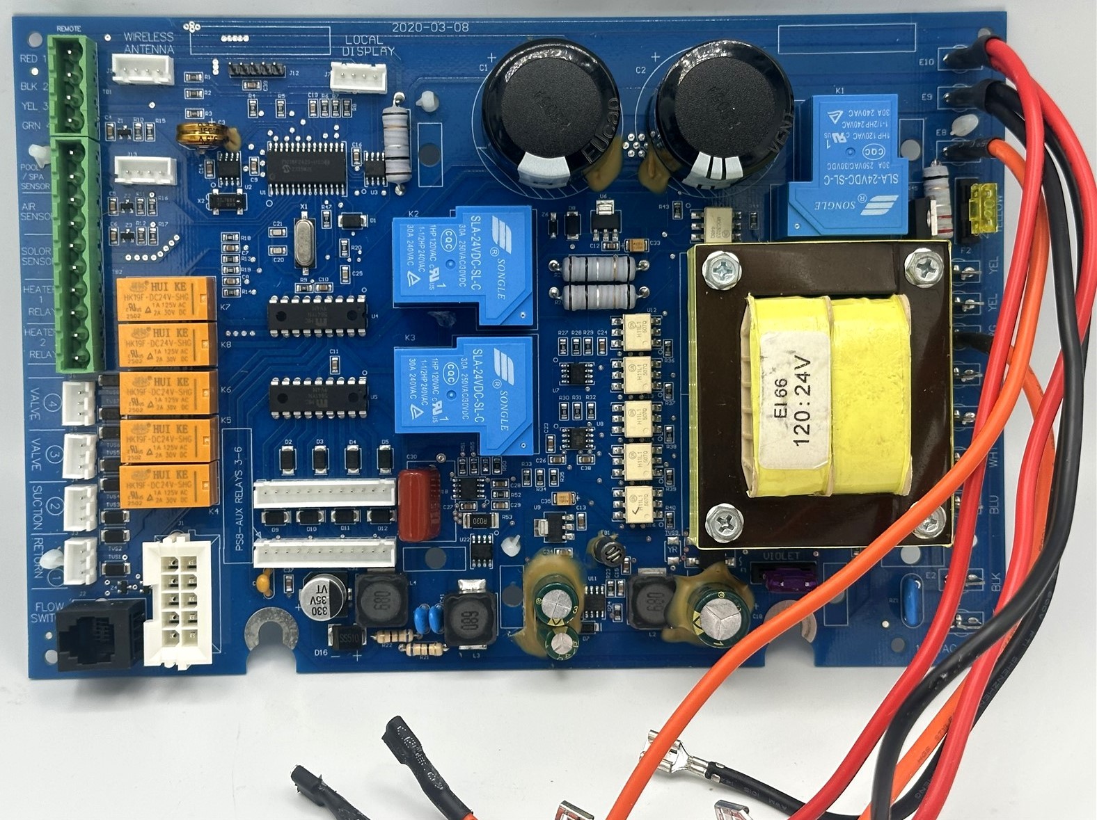 GLX-PCB-Main Main PCB Replacement for Hayward Goldline AquaLogic GLX-PCB-Main Main PCB Replacement for Hayward Goldline AquaLogic