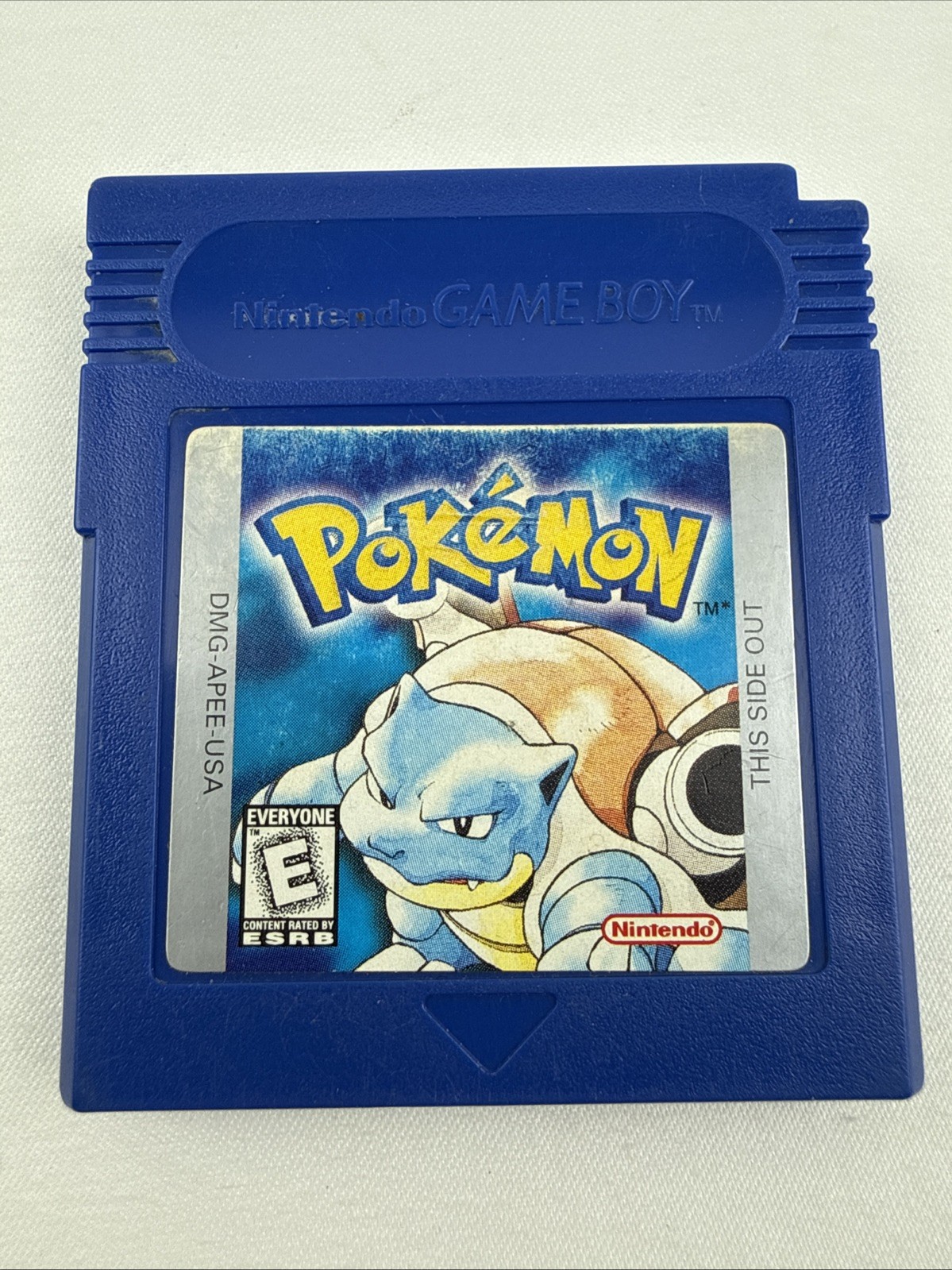 Pokemon Blue Version Nintendo Game Boy Authentic OEM Cartridge Tested Saves Pokemon Blue Version Nintendo Game Boy Authentic OEM Cartridge Tested Saves