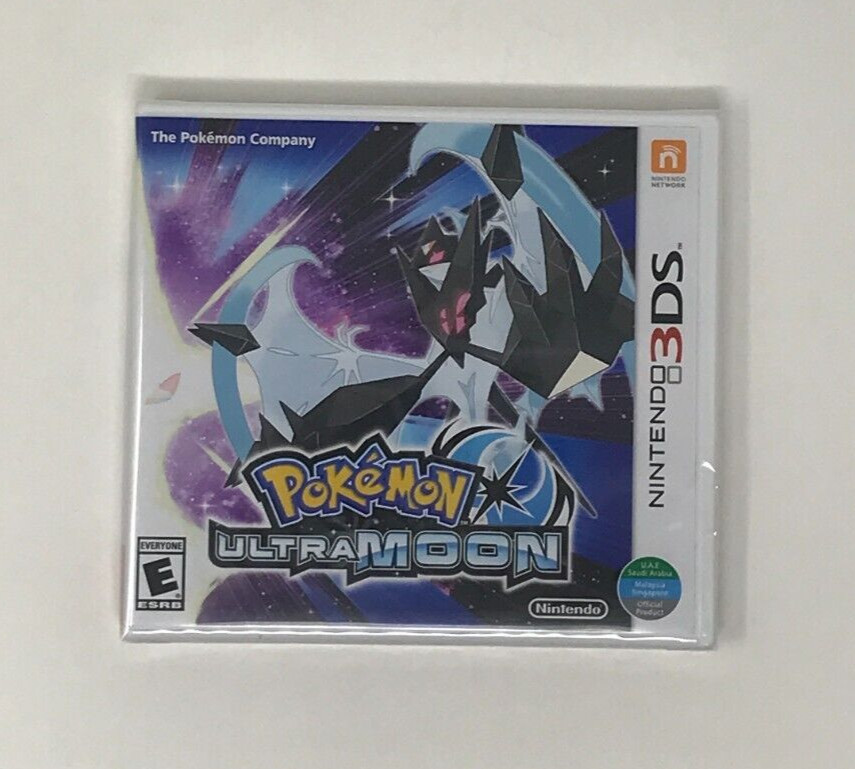 Pokemon Ultra Moon Nintendo 3DS Brand New & Factory Sealed