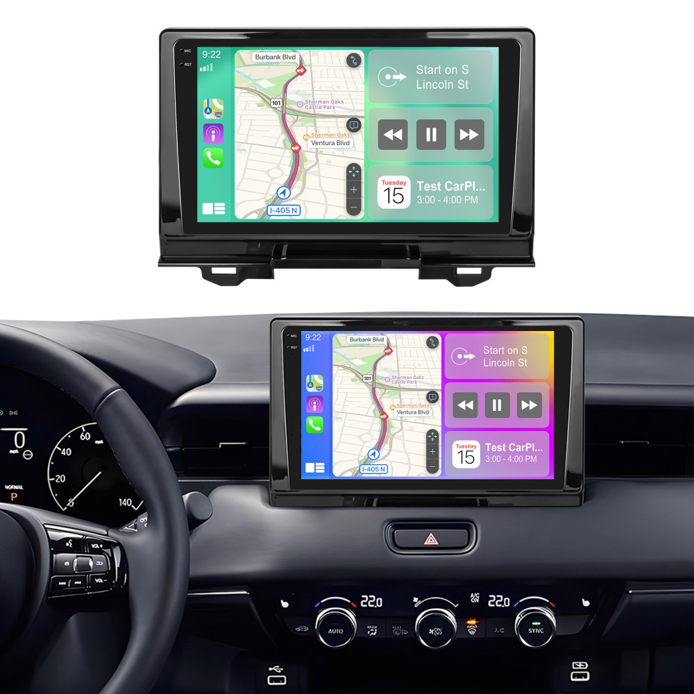 4+128G For Honda Vezel HRV 2021-2024 Apple Carplay Android 15 Car Radio Stereo