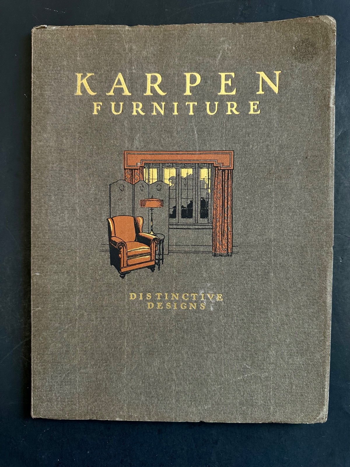 Antique Karpen Furniture 1920s Vintage Advertising Catalog Illustrated