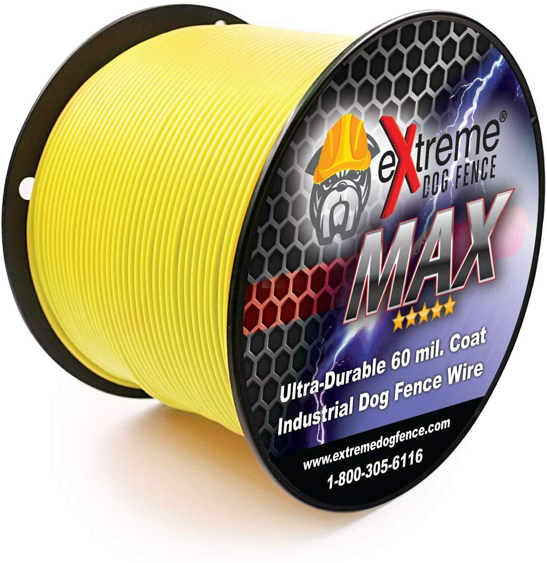 eXtreme MAX Grade Electric Dog Fence Wire -14 Gauge - Universal Compatibility