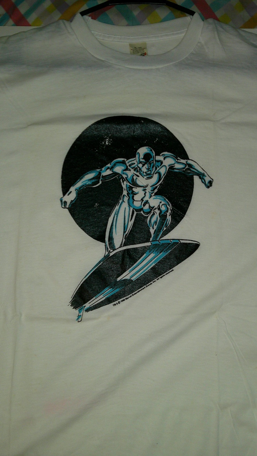 Vintage 1988 Marvel Silver Surfer T-shirt size XL Extra Large ARTHUR ADAMS ART Vintage 1988 Marvel Silver Surfer T-shirt size XL Extra Large ARTHUR ADAMS ART