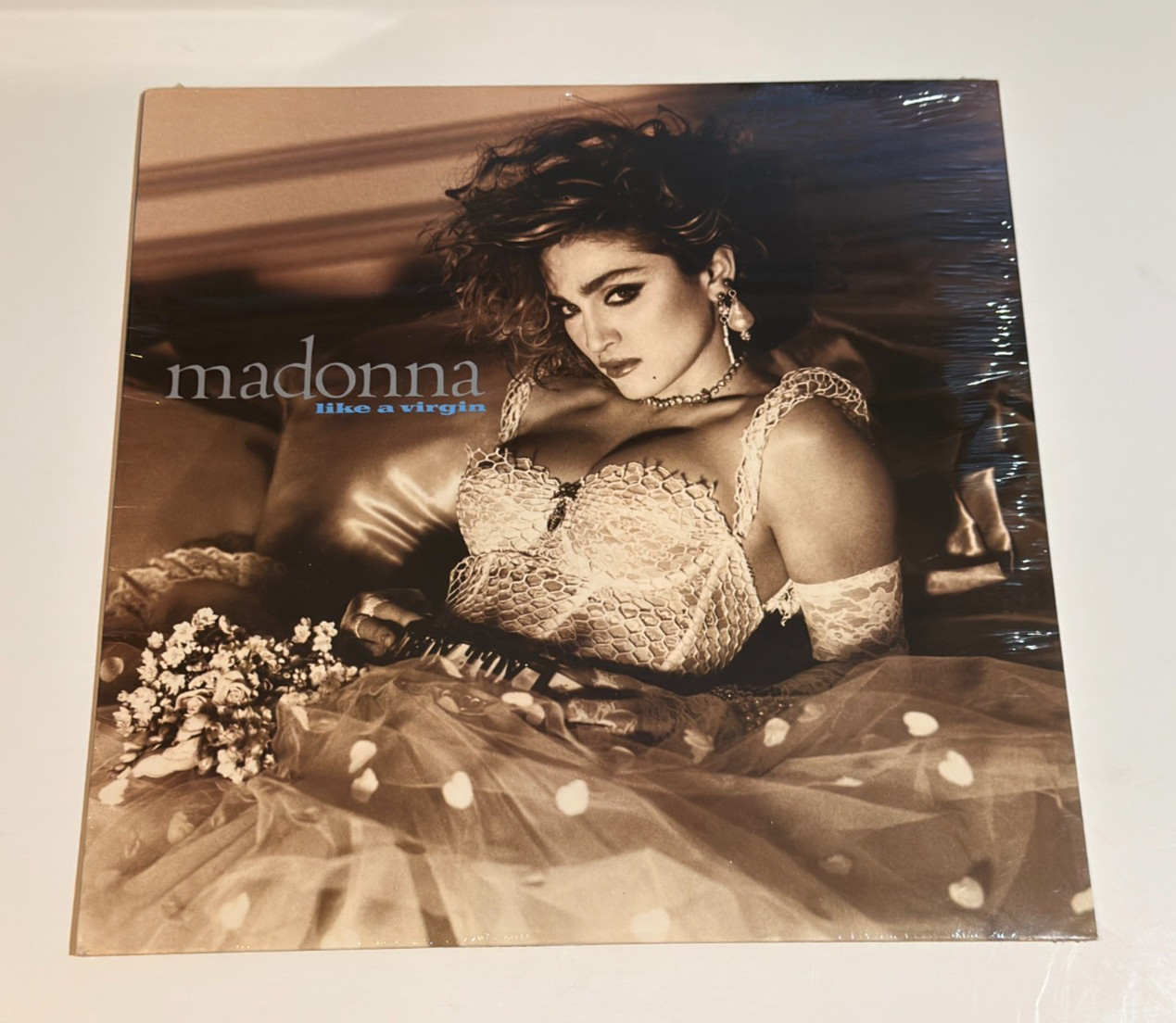 Madonna Like A Virgin Vinyl LP 1984 Sire SEALED ORIGINAL pressing 80s Synth-Pop