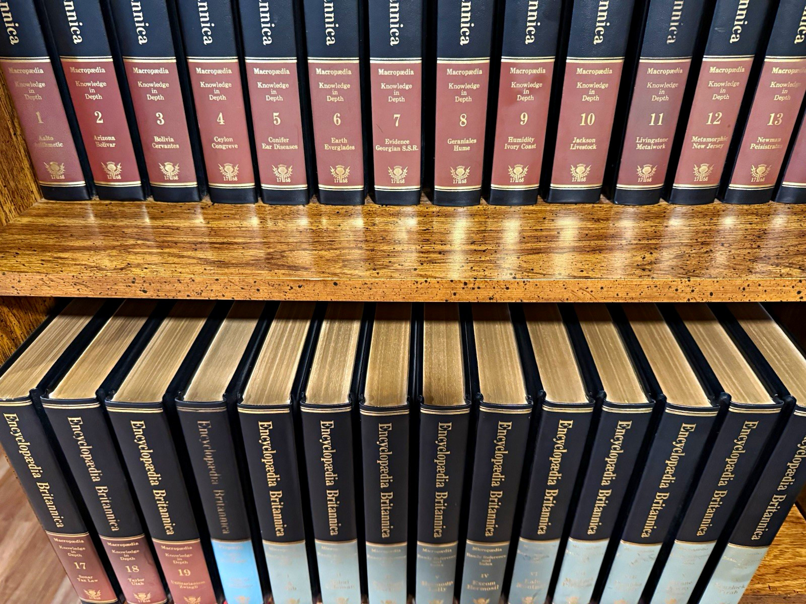 Encyclopaedia Britannica Heirloom '76 1976 Illustrated Set
