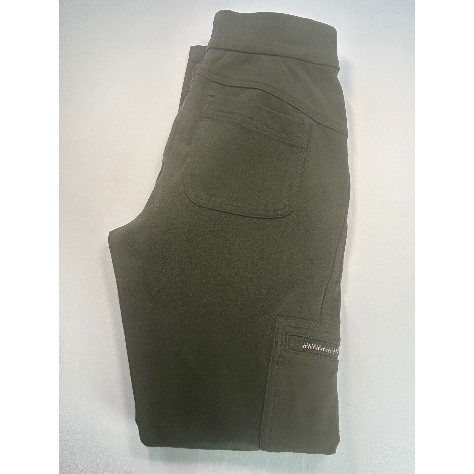 Athleta Headlands Hybrid Cargo II Pants Women 2 Green Trekker Hiking Outdoor