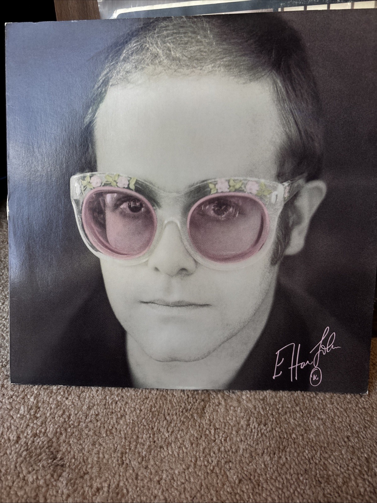 Elton John Caribou Insert Only Great Condition Elton John Caribou Insert Only Great Condition