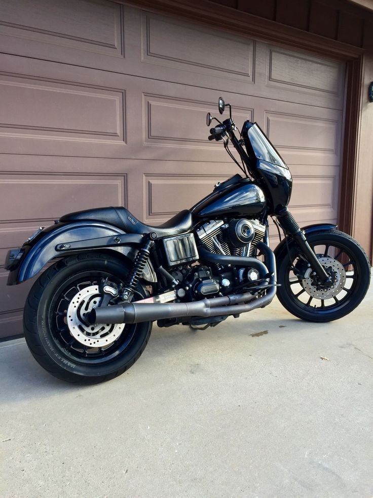 Harley Davidson Dyna Low Rider & Super Glide FXD Black Rear Wheel Fender