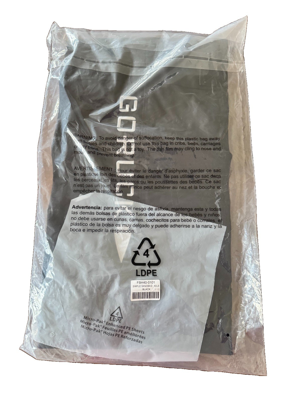 GORUCK Simple Sandbags 40 And 20 Pounds Brand New In Bag GORUCK Simple Sandbags 40 And 20 Pounds Brand New In Bag