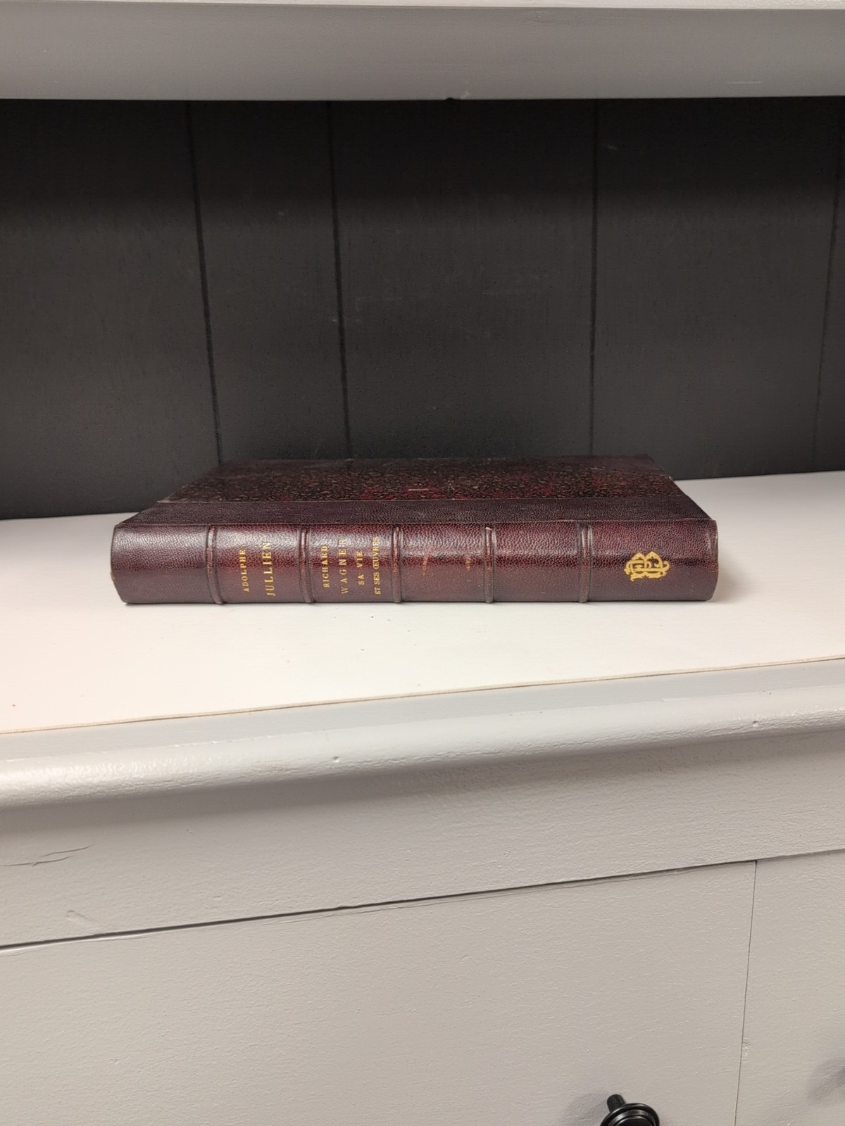 1886 Richard Wagner: Sa Vie et Ses Oeuvres by Adolphe Jullien, Illustrated