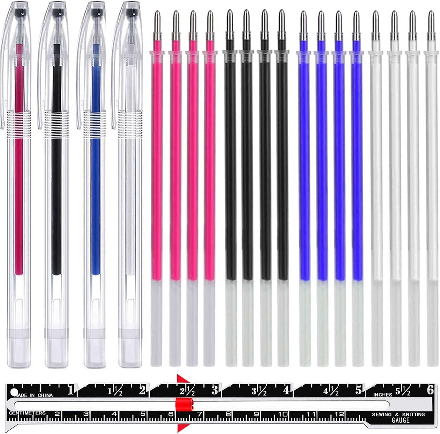 Heat Erasable Fabric Marking Pens for Sewing Quilting Crafts DIY Dressmaking