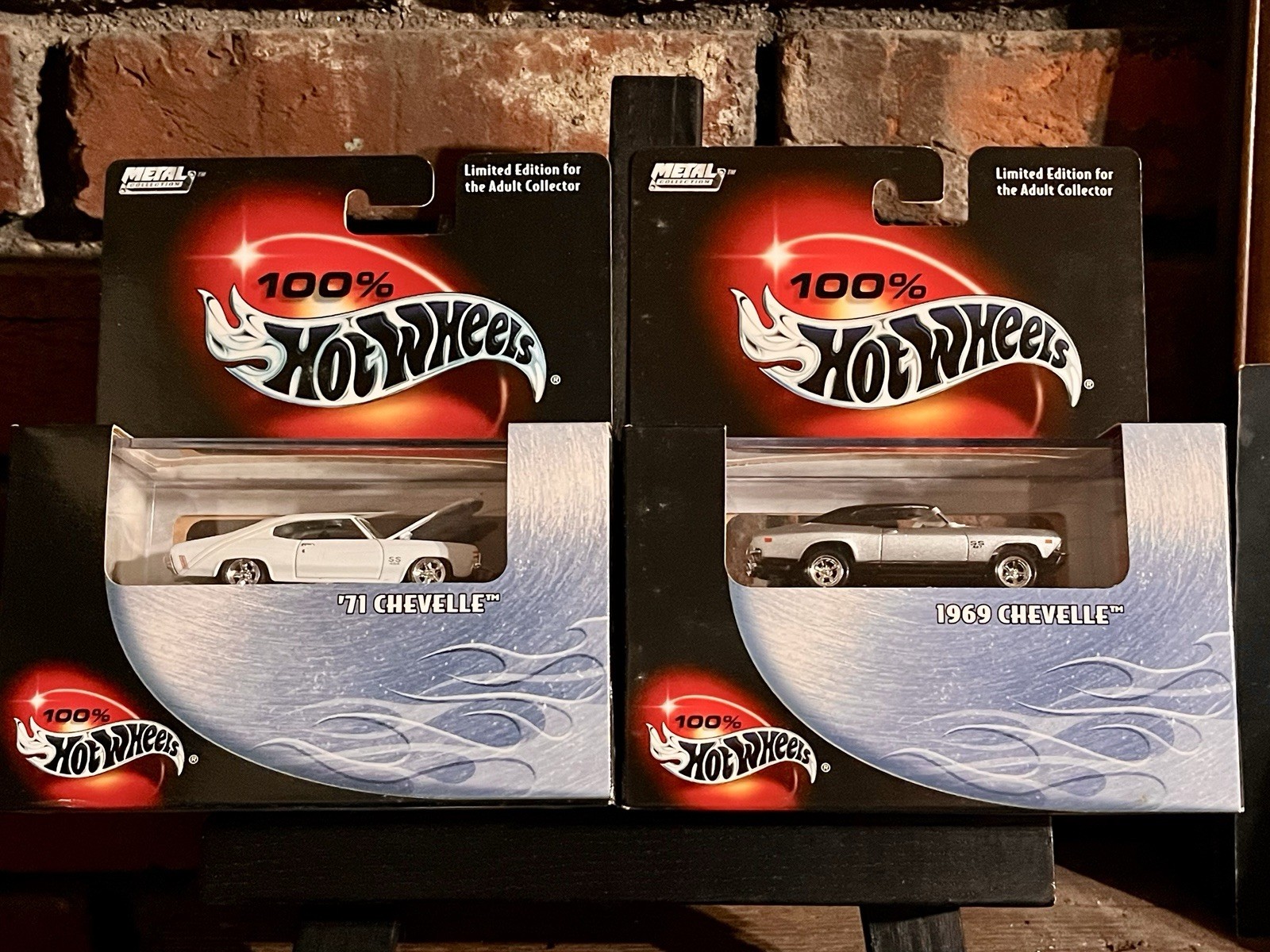 100% Hot Wheels • Black Box • Lot Of 2 • 1969 & 1971 Chevelle • 2003 👀🔥