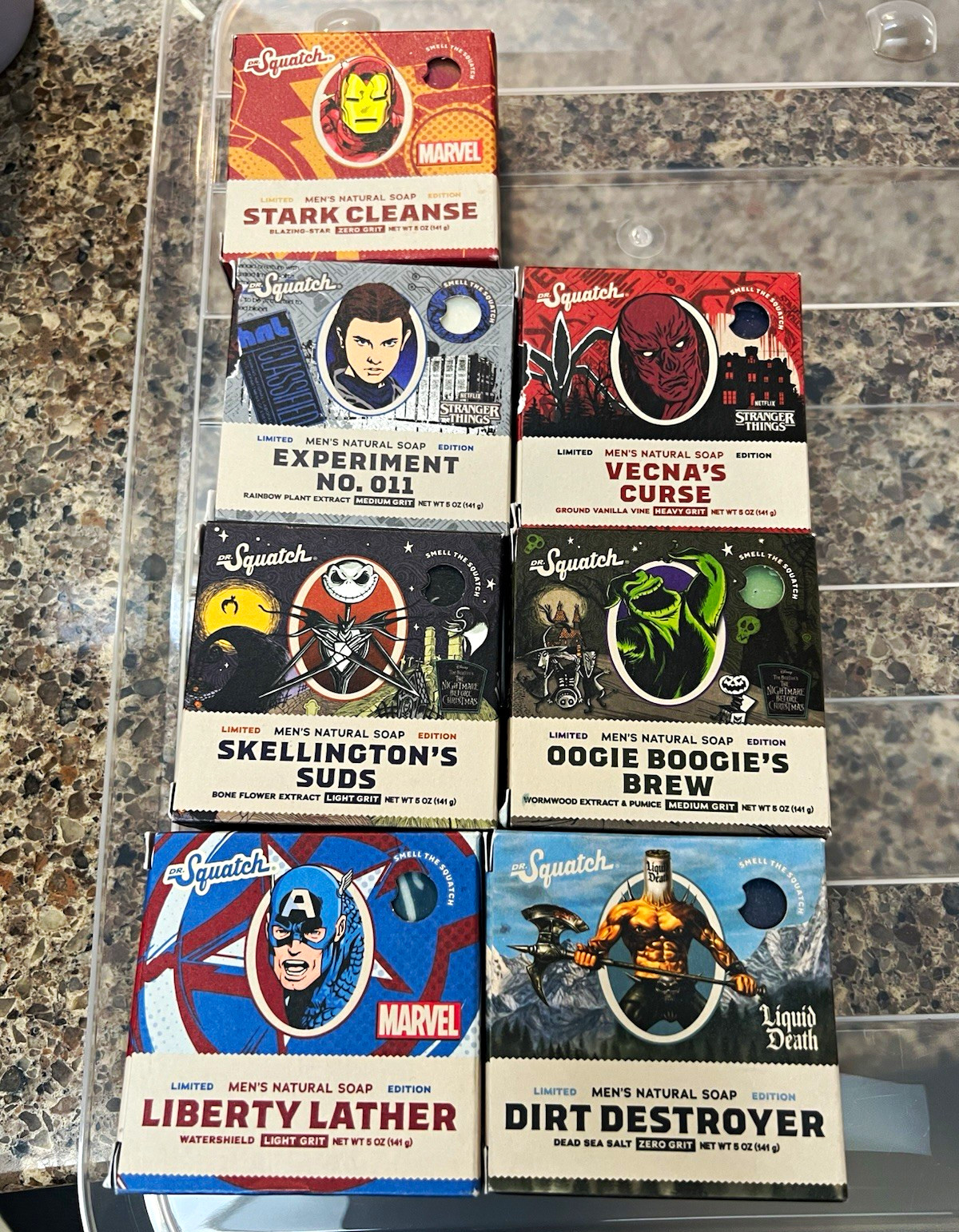 Dr. Squatch Limited Edition Men’s Soap Bar Multipack 60 bars Dr. Squatch Limited Edition Men’s Soap Bar Multipack 60 bars