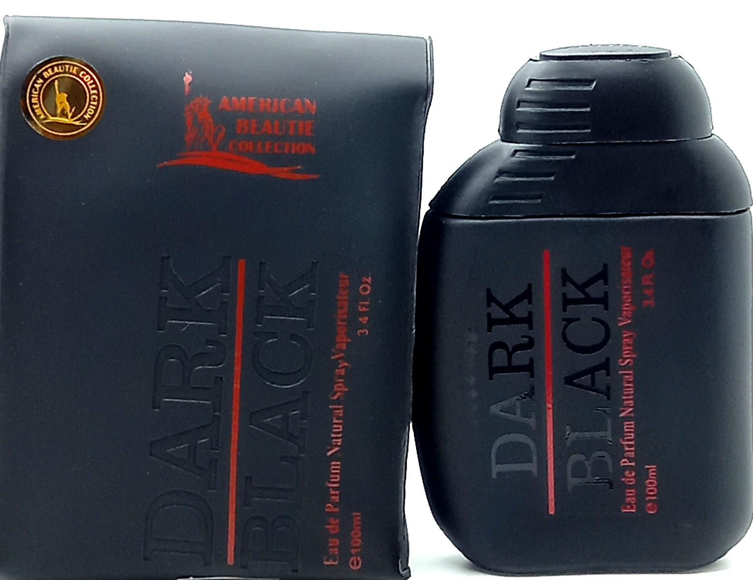 LAMIS DARK BLACK EAU DE PARFUM SPRAY FOR MEN 3.4 Oz / 100 ml BRAND NEW