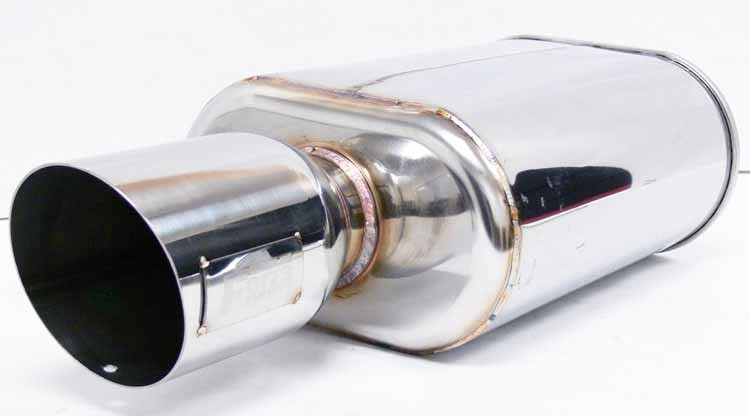 OBX Stainless Universal Exhaust Muffler Forza Tuning Sportza Sports 3 OBX Stainless Universal Exhaust Muffler Forza Tuning Sportza Sports 3