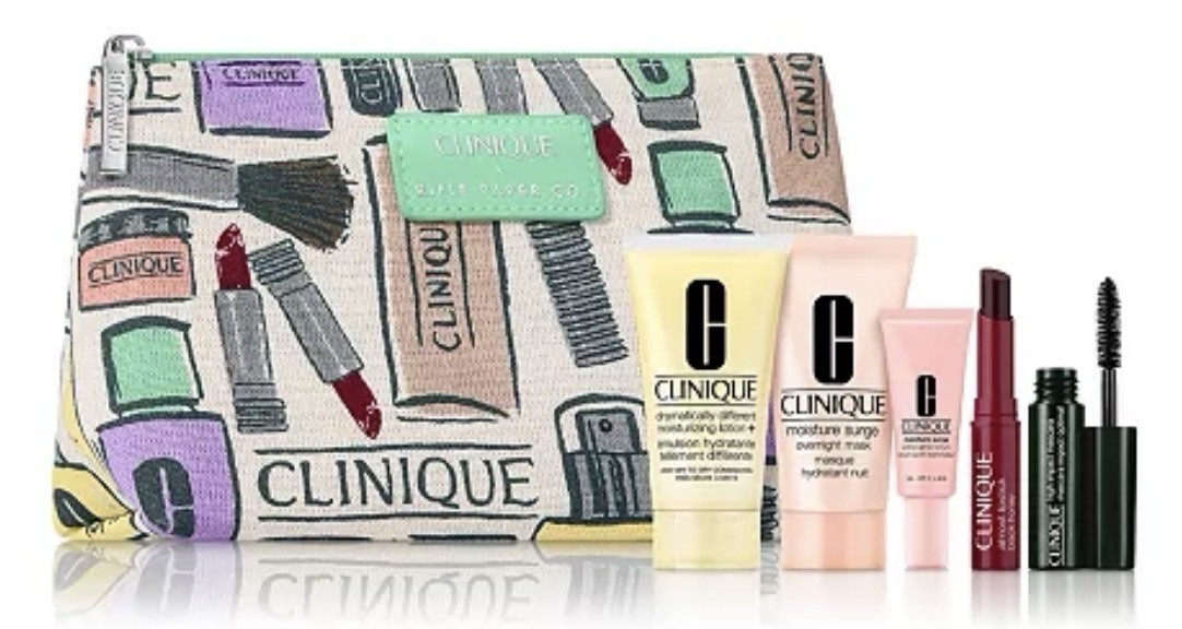 Clinique 6pc Moisture Surge Skincare Makeup Gift Set, NEW, Fall 2026